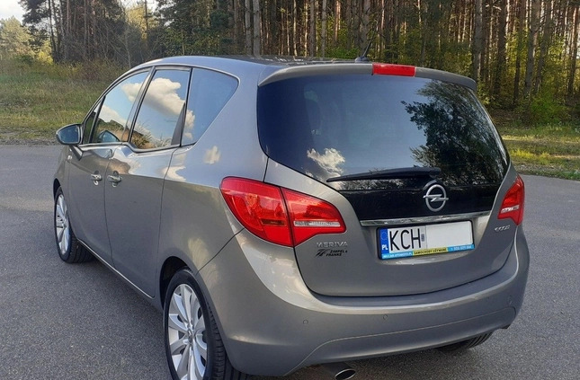 Opel Meriva cena 29900 przebieg: 61000, rok produkcji 2012 z Krzeszowice małe 466